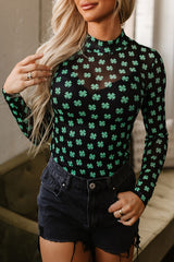 Lush Clover Mesh Bodysuit