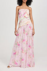 Pintil Strapless Gown