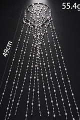 Fashionable Mesh Pearl Tassel Headband