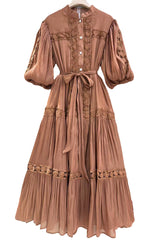 Vivienne Midi Smock Dress