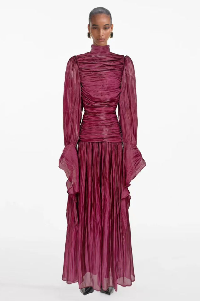 Kinsley Ruched Bodice Maxi Dress | Dress In Beauty