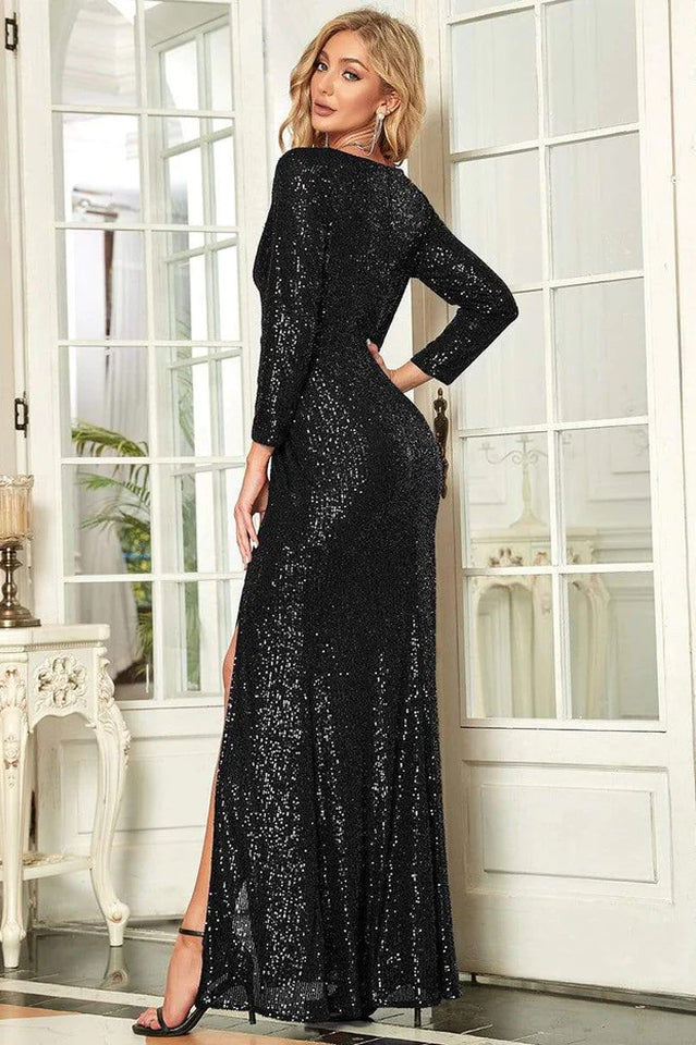 Shine Away Sequin Maxi Dress | Dress In Beauty