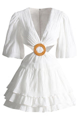Paloma Puff Sleeve Mini Dress | Dress In Beauty