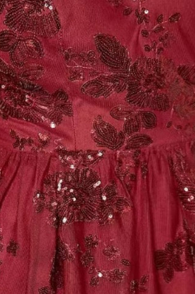 Burgundy Sequins Backless Mini Dress | Dress In Beauty Burgundy Sequins Backless Mini Dress | Dress In Beauty