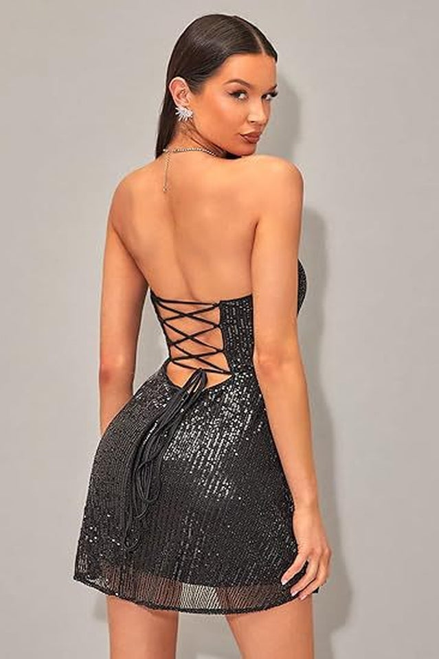 Glitz and Glam Sequined Dress | Dress In Beauty