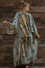 Boho Tie Dye Kimono Blouse | Dress In Beauty