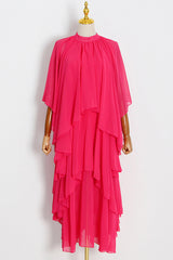Layered Silk-Georgette Gown | Dress In Beauty