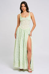 Jacquard Maxi Dress