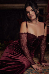 Kaia Evening Velvet Maxi Dress | Dress In Beauty