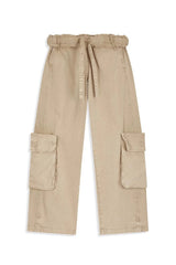 OPEN YY Washed Rolled Cargo Pants