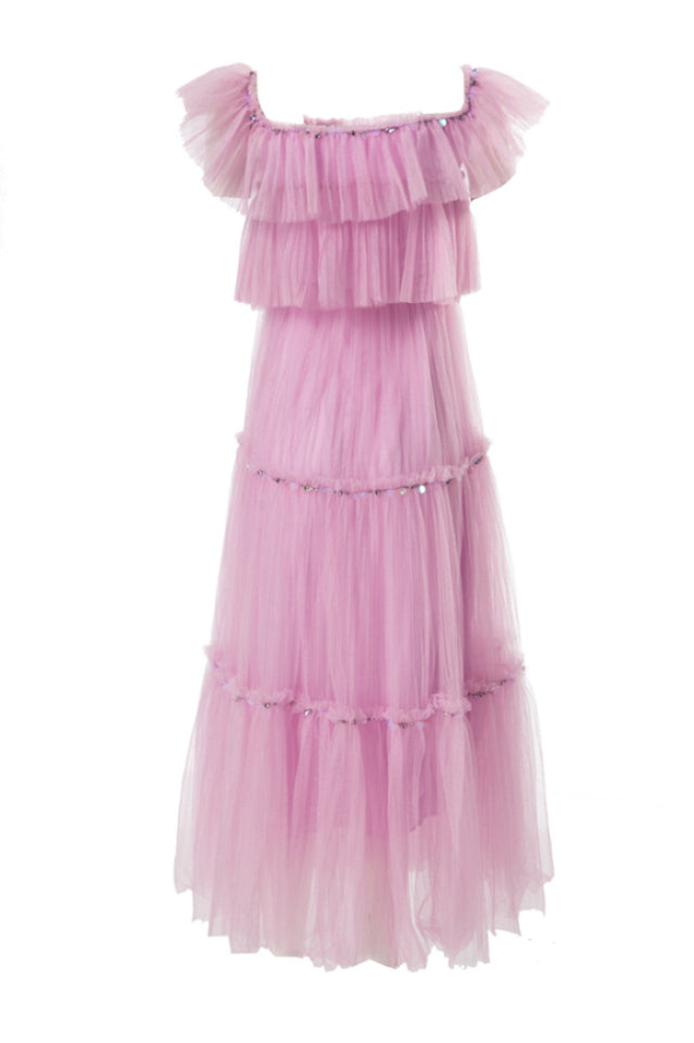 Ruffled Sleeve Corset Dress | Dress In Beauty