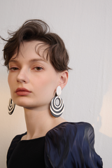 Geometric Drop Earrings | Dress In Beauty
