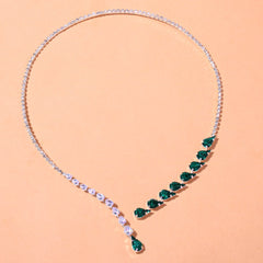 Faye Emerald Necklace | Dress In Beauty
