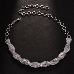 Irma Crystal Embellished Necklace