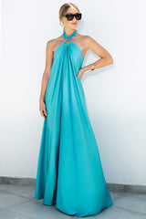 Ofelia Halter Loop Maxi Dress | Dress In Beauty