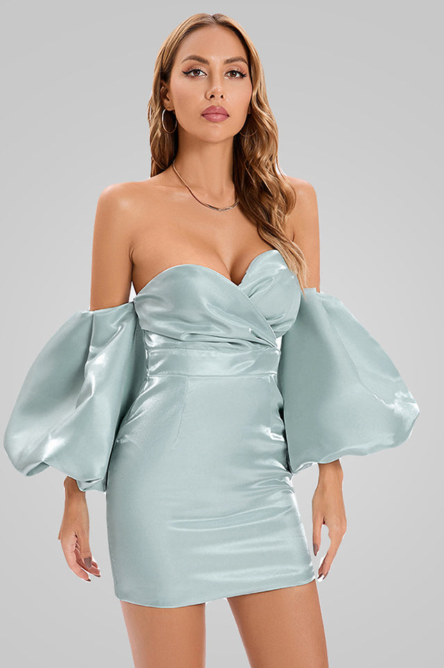 Alexandrine Puff Sleeve Mini Dress | Dress In Beauty