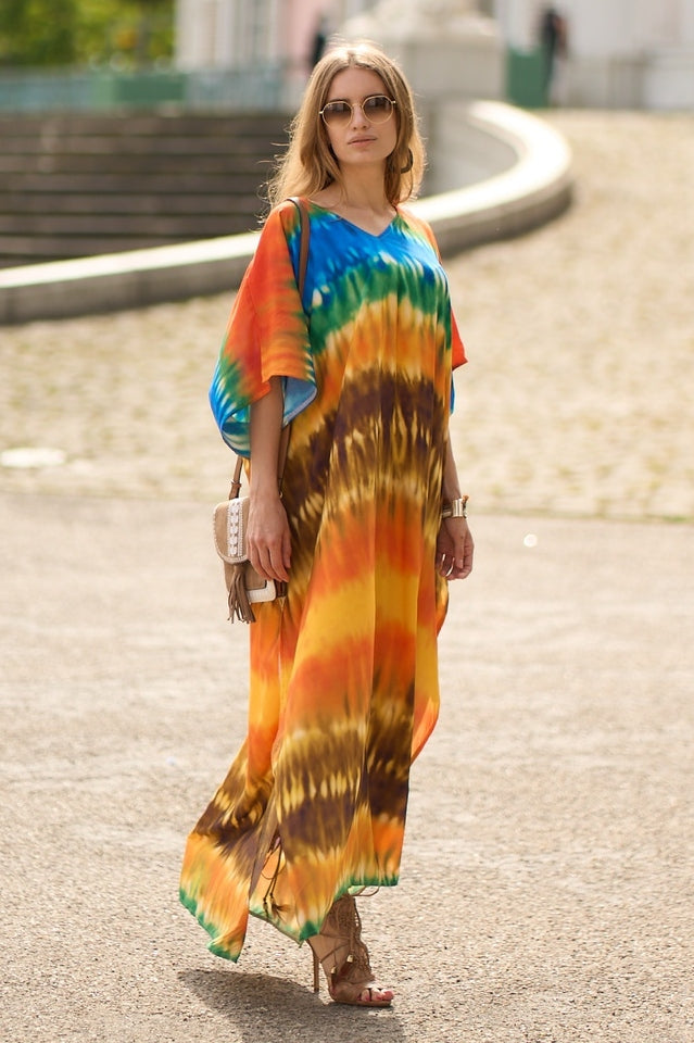 Tie Dye Cover Up Dress (11 Colors) | Dress In Beauty