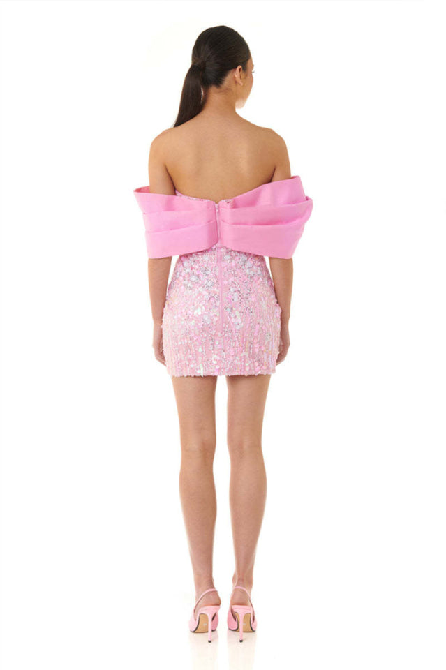 Embellished Sequin Mini Dress | Dress In Beauty