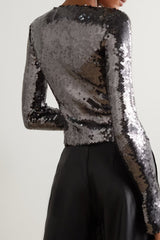 Solaris Sequined Top | Dress In Beauty