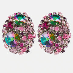 Nora Crystal Ear Clip Earrings | Dress In Beauty