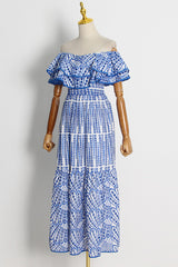 Tulum Off Shoulder Eyelet Dress | Dress In Beauty