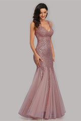 Adeline Sparkly Sequin Fishtail Gown | Dress In Beauty