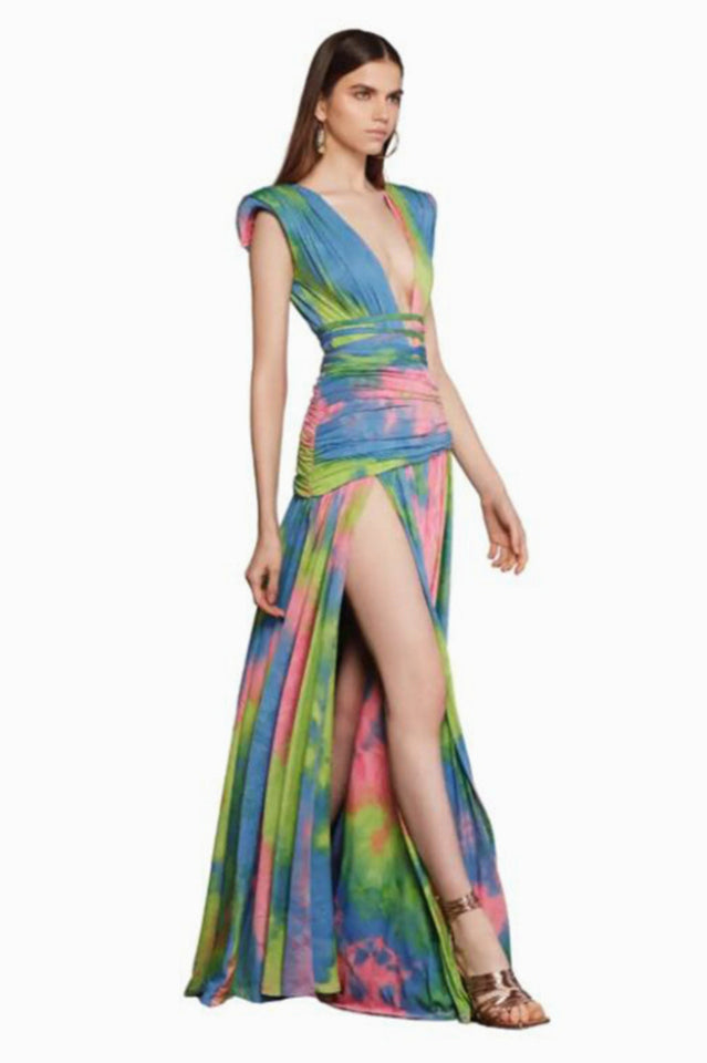 Maya Printed Gown | Dress In Beauty