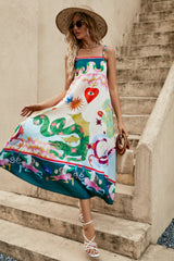 Seeker Folklore-Print Dress | Dress In Beauty