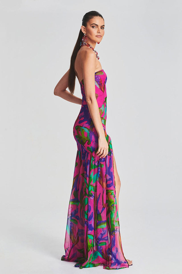Nicole Silk Chiffon Dress | Dress In Beauty