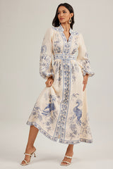 Melody Patterned Print Maxi Dress | Dress In Beauty