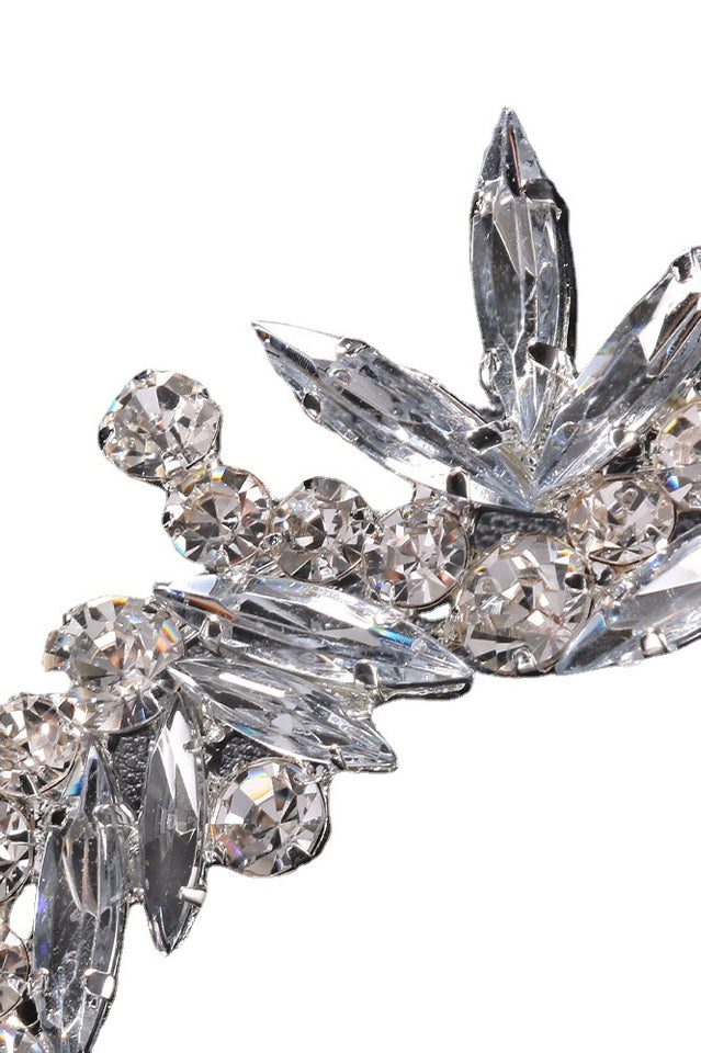 Rhinestone Rise Earrings | Dress In Beauty