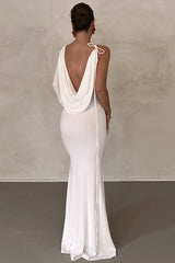 Meliora One Shoulder Backless Maxi Dress | Dress In Beauty