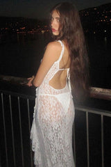 Masie See Through Maxi Dress