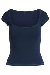 SKIMS Cotton Jersey Scoop Neck T-Shirt