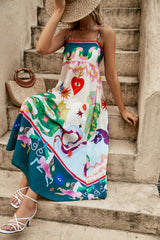 Seeker Folklore-Print Dress | Dress In Beauty