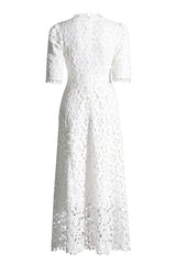 Emily in Paris White Maxi Dress | Dress In Beauty
