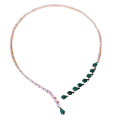 Faye Emerald Necklace | Dress In Beauty