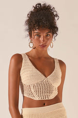 Crochet Midi Top + Skirt Set | Dress In Beauty