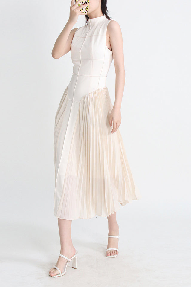 Amira Highend Sleeveless Pleated Dress | Dress In Beauty