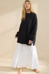 Hamptons Cotton Blend Pullover Sweater