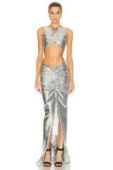 Alaia Sequin Top + Skirt Set | Dress In Beauty