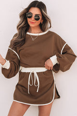 Rosey Red Pullover & Skort Set