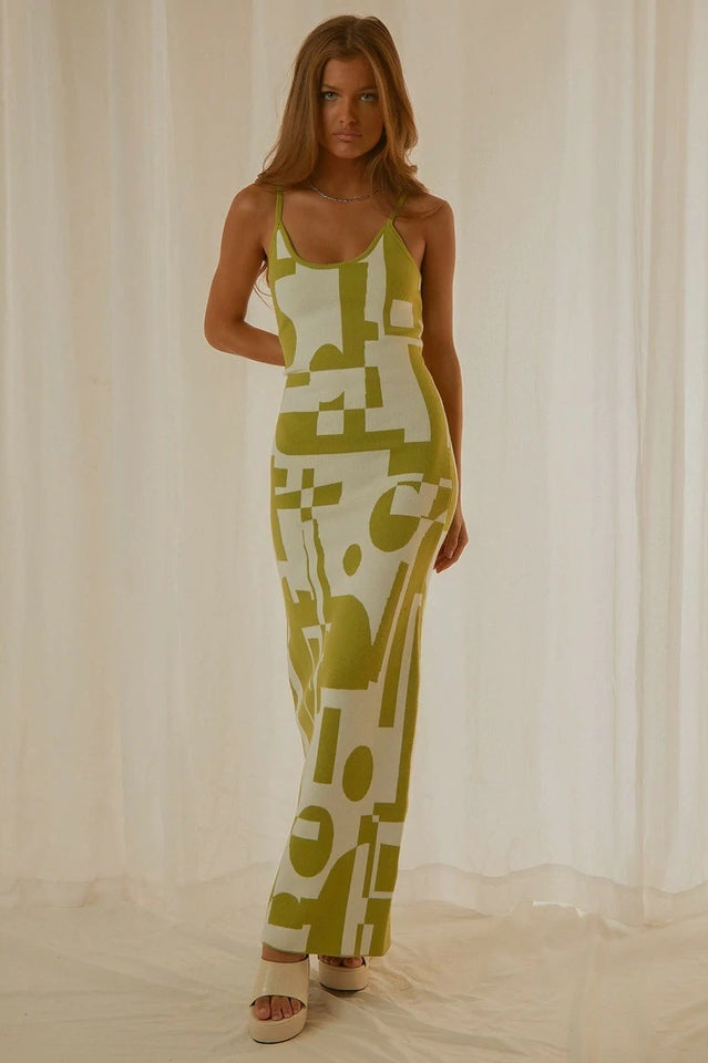 Cali Sweetheart Knit Maxi Dress | Dress In Beauty