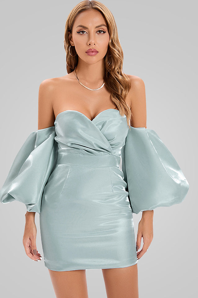 Alexandrine Puff Sleeve Mini Dress | Dress In Beauty
