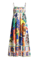 Soleil Square-Neck Midi Sundress | Dress In Beauty