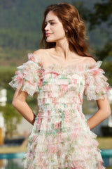 Nola Ruched Floral Maxi Dress | Dress In Beauty