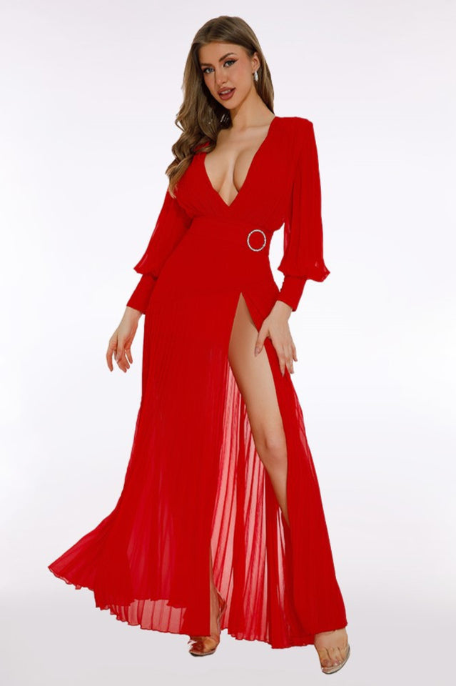 True Destiny Red Maxi Dress | Dress In Beauty