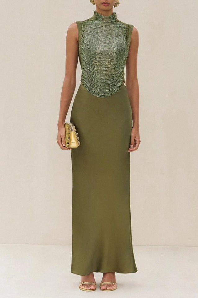 Fedde Fringe Satin Skirt Set | Dress In Beauty