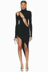 Pamela Asymmetrical Midi Dress | Dress In Beauty