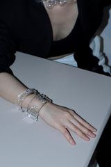 Handmade Acrylic Crystal Bracelet | Dress In Beauty